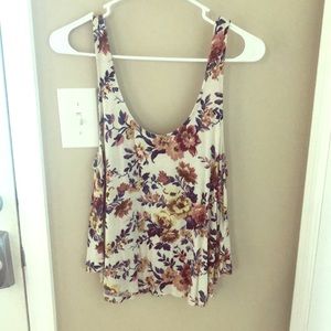 American Eagle floral tank